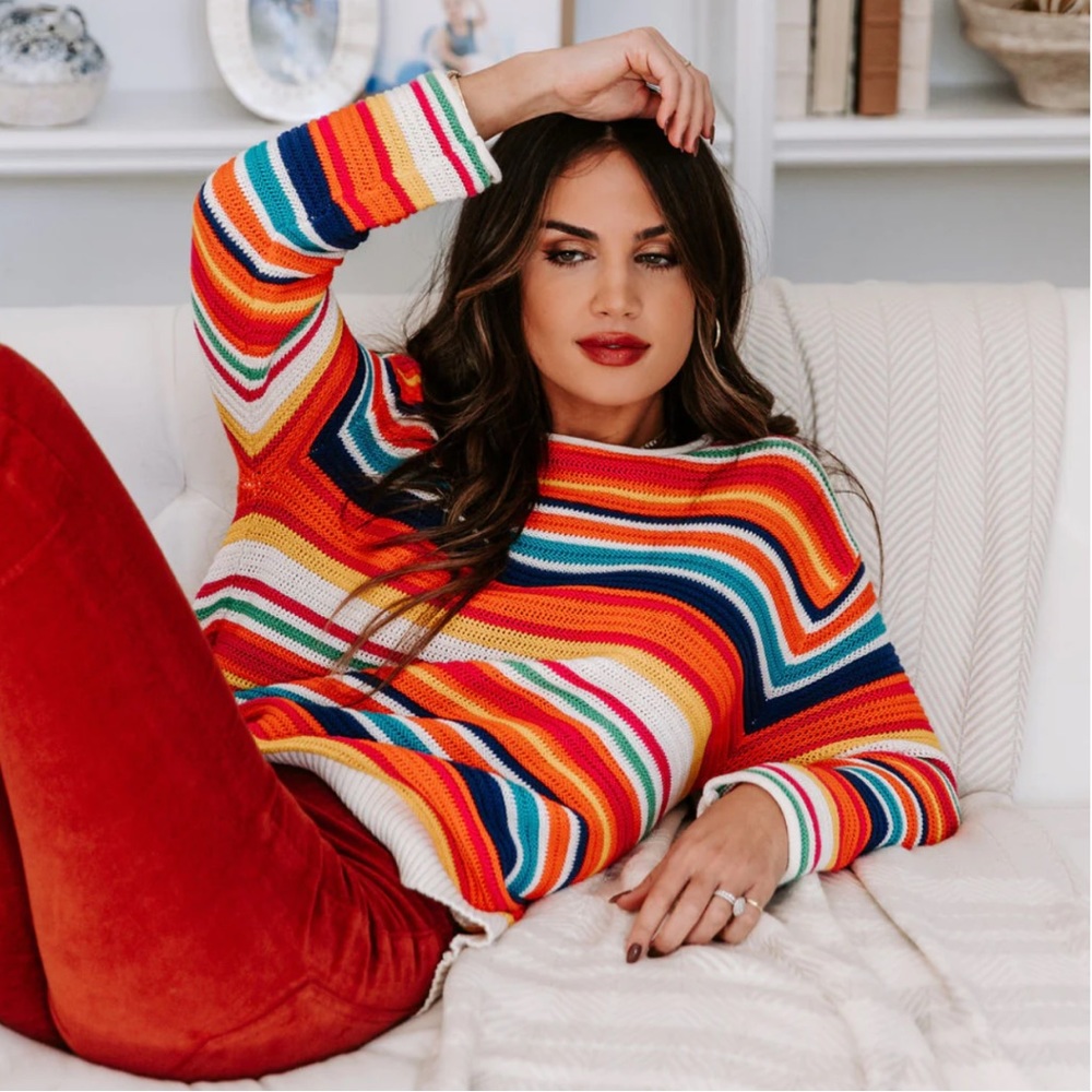 Colorful Sweater - Picture 3 of 7
